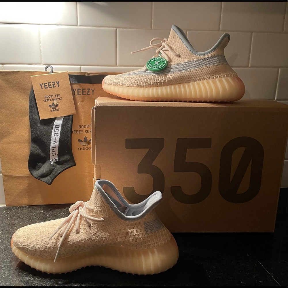 Yeezy Adidas Boost 350 V2 in Linen